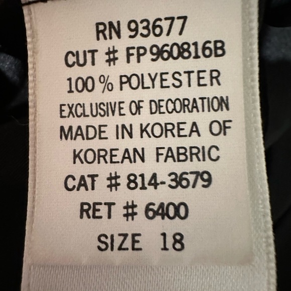 Vintage Liz Baker Essentials Black Women's Blouse with Lace Detail 80s/90s XL - Picture 15 of 16